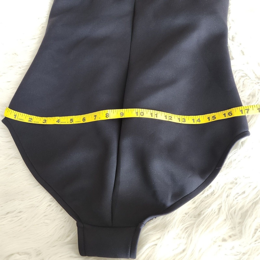 Magicsuit Black Racerback Zip Front One-Piece Swimsuit - Picture 7 of 12